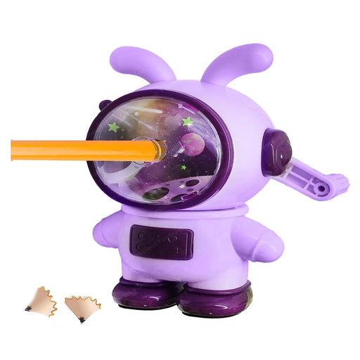 Space Rabbit Shaped Pencil Sharpener-Stationery-Bright International-Toycra