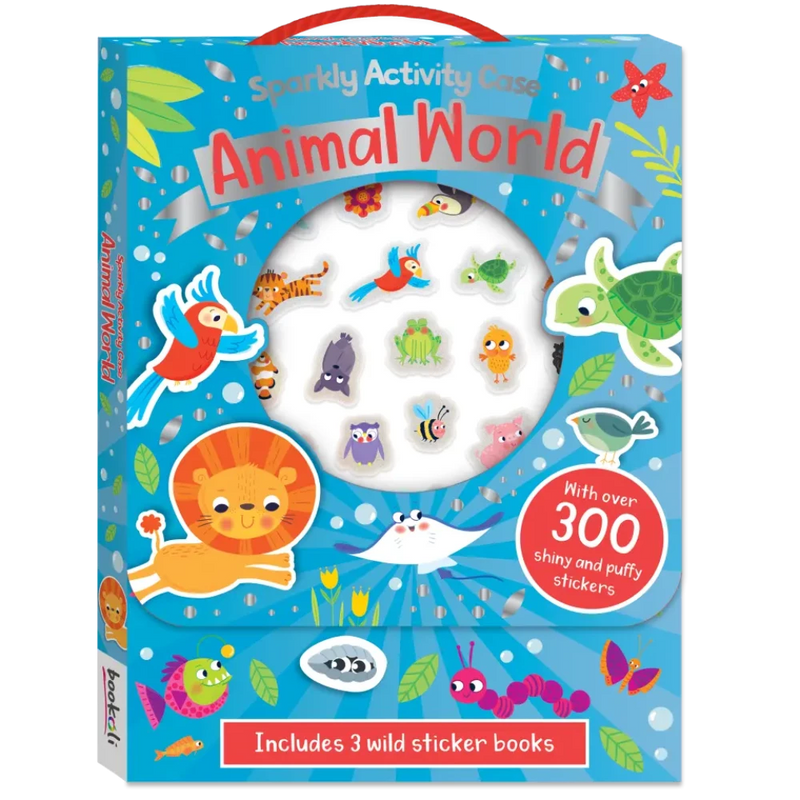Sparkly Activity Case Animal World