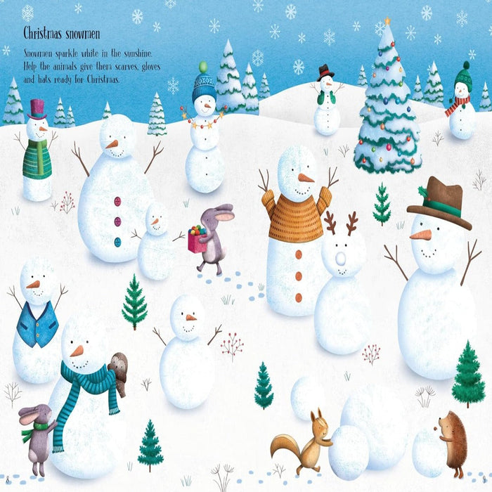 Sparkly Christmas Sticker Book-Sticker Book-Usb-Toycra