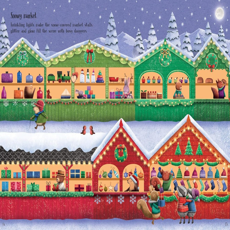 Sparkly Christmas Sticker Book