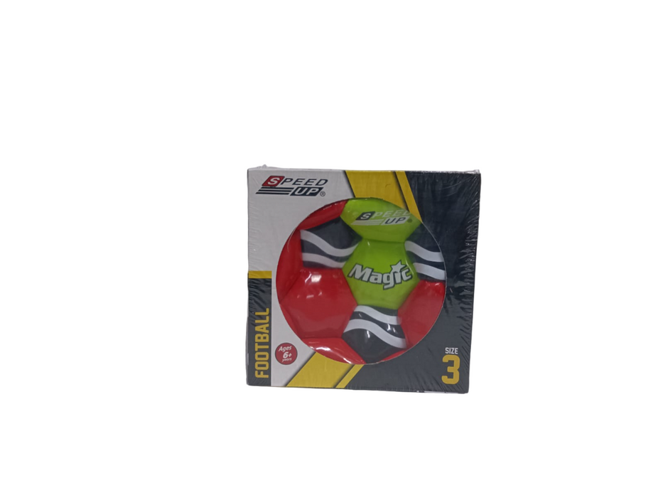 Speed Up Magic Football Size 3 -Multi Color-Outdoor Toys-Speedup-Toycra