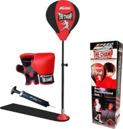 Speed Up The Champ Boxing Punch Stand Set