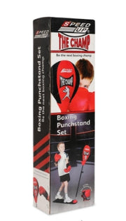 Speed Up The Champ Boxing Punch Stand Set