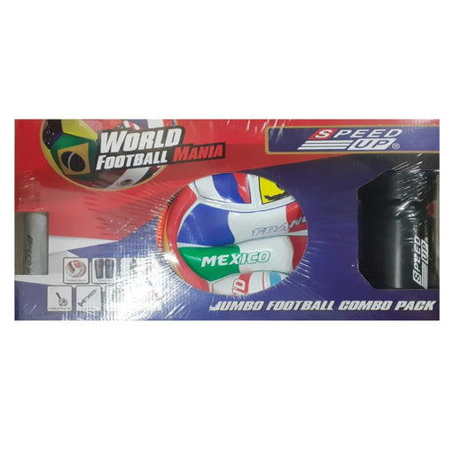 Speedup Jumbo Football Combo Pack-Outdoor Toys-Speedup-Toycra