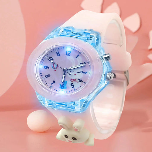 Spiky 3D Cartoon Analog Digital Light Watch for Kids Toycra