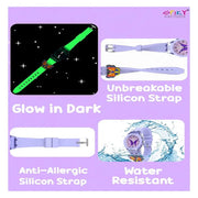 Spiky 7 Multicolor LED Lights Analog Watch For Boys & Girls