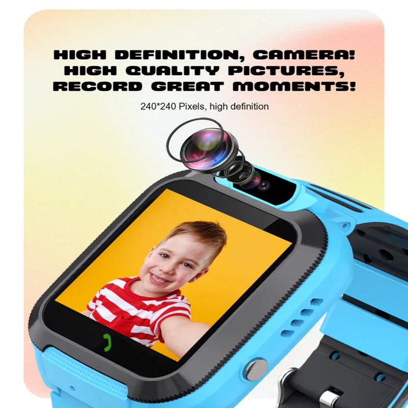 Spiky Basilisk Smartwatch With GPS For Kids