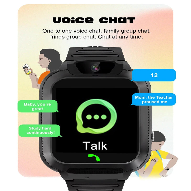 Spiky Basilisk Smartwatch With GPS For Kids