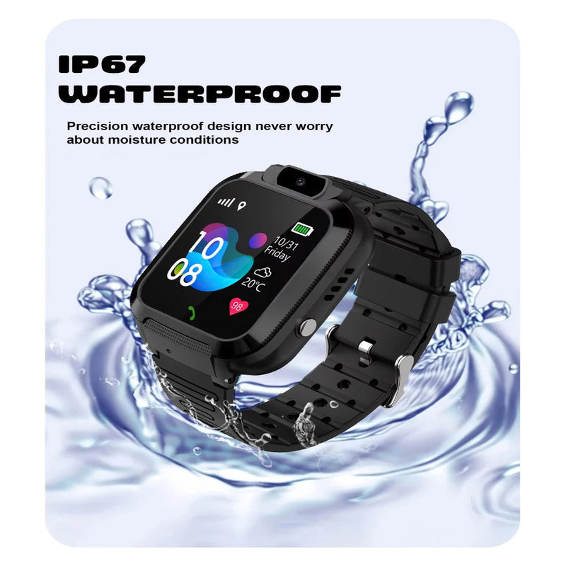 Spiky Basilisk Smartwatch With GPS For Kids