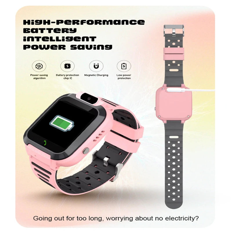 Spiky Basilisk Smartwatch With GPS For Kids