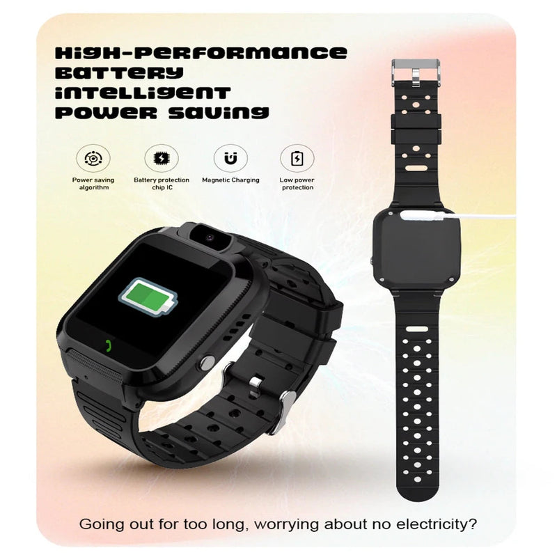 Spiky Basilisk Smartwatch With GPS For Kids