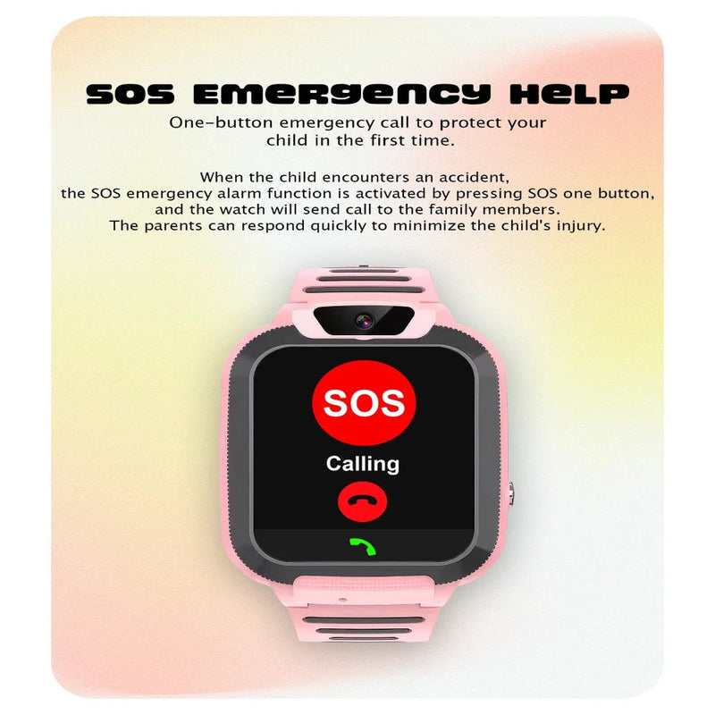 Spiky Basilisk Smartwatch With GPS For Kids