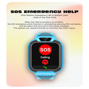 Spiky Basilisk Smartwatch With GPS For Kids