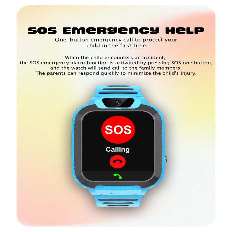 Spiky Basilisk Smartwatch With GPS For Kids