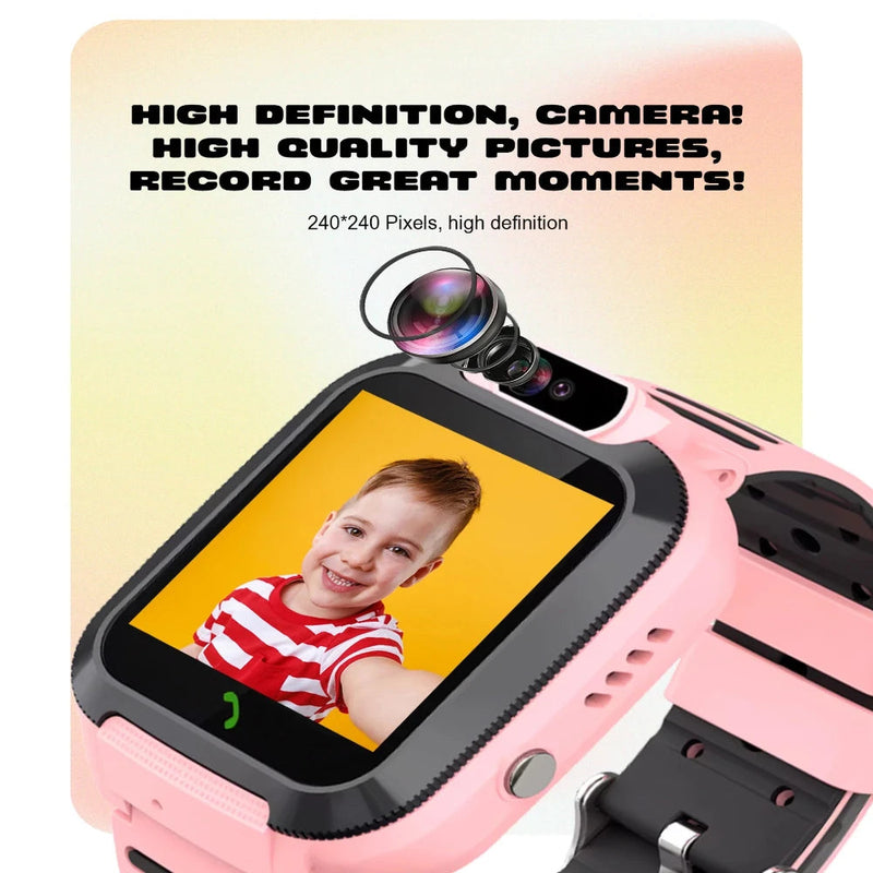 Spiky Basilisk Smartwatch With GPS For Kids
