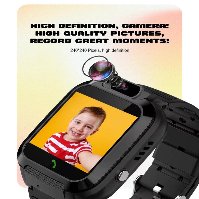 Spiky Basilisk Smartwatch With GPS For Kids