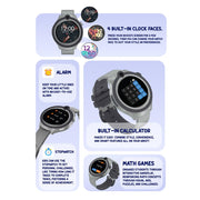 Spiky Cacus 4g Video & Voice Calling Smartwatch with GPS