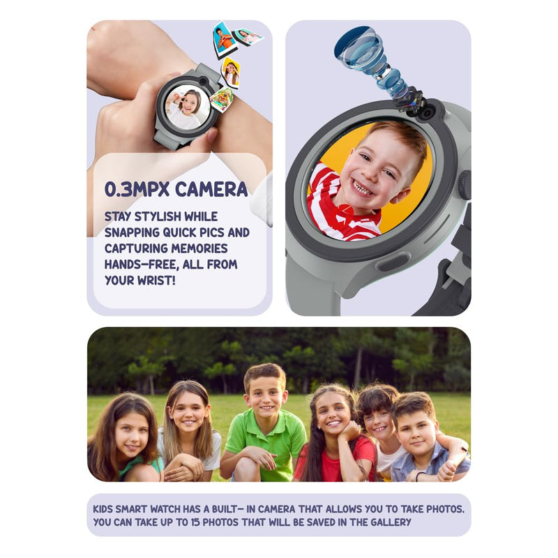 Spiky Cacus 4g Video & Voice Calling Smartwatch with GPS