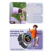 Spiky Cacus 4g Video & Voice Calling Smartwatch with GPS