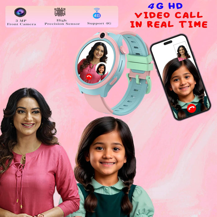 Spiky Cacus 4g Video & Voice Calling Smartwatch with GPS-Novelty Toys-Spiky-Toycra