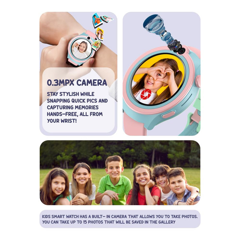 Spiky Cacus 4g Video & Voice Calling Smartwatch with GPS