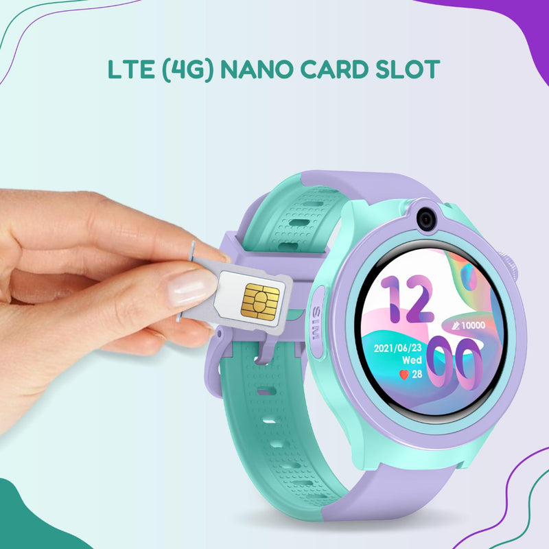 Spiky Cacus 4g Video & Voice Calling Smartwatch with GPS