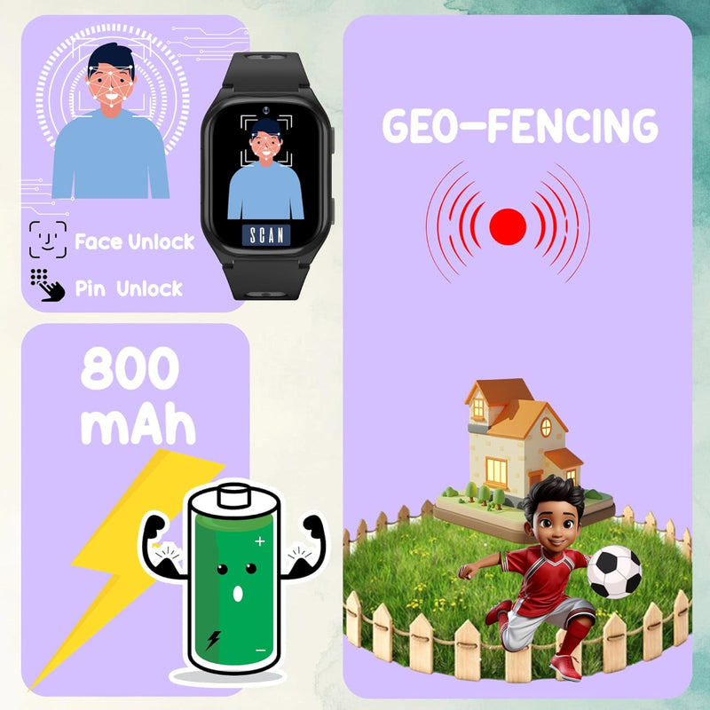 Spiky Chimera Android Smartwatch with Built in Jarvis AI