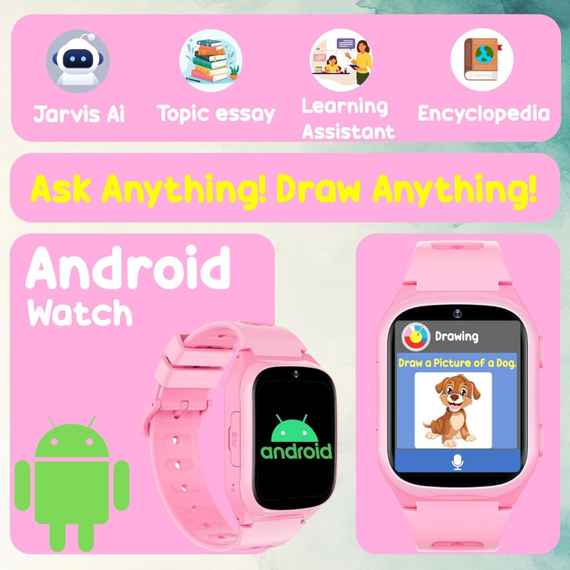 Spiky Chimera Android Smartwatch with Built in Jarvis AI
