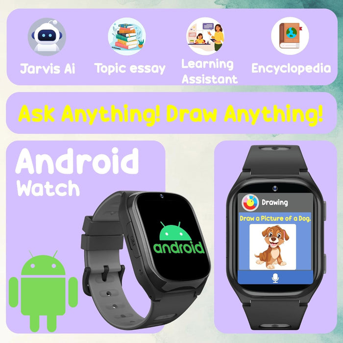 Spiky Chimera Android Smartwatch with Built in Jarvis AI-Novelty Toys-Spiky-Toycra