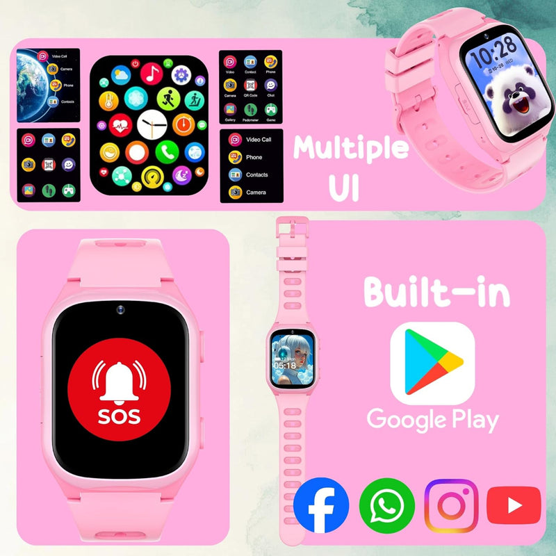 Spiky Chimera Android Smartwatch with Built in Jarvis AI
