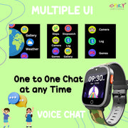 Spiky Cyclops 4g Voice Calling Kids Smartwatch