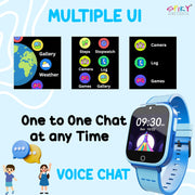 Spiky Cyclops 4g Voice Calling Kids Smartwatch