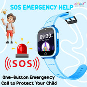 Spiky Cyclops 4g Voice Calling Kids Smartwatch