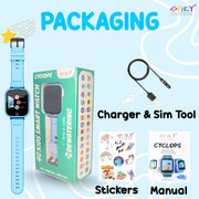 Spiky Cyclops 4g Voice Calling Kids Smartwatch