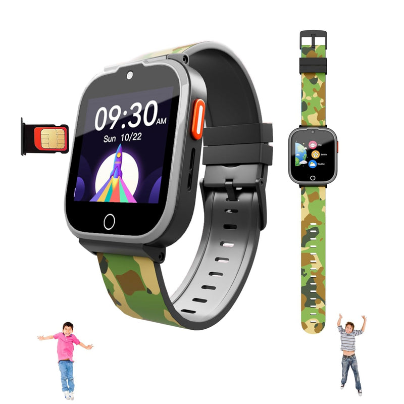 Spiky Cyclops 4g Voice Calling Kids Smartwatch
