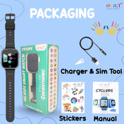 Spiky Cyclops 4g Voice Calling Kids Smartwatch