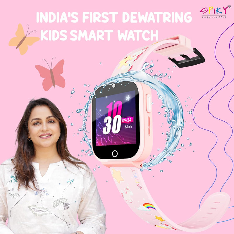 Spiky Cyclops 4g Voice Calling Kids Smartwatch