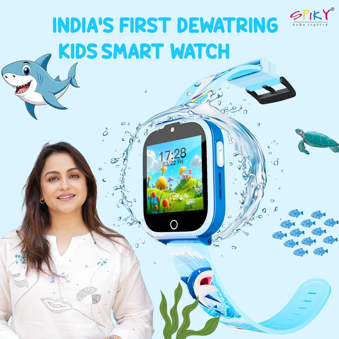 Spiky Cyclops 4g Voice Calling Kids Smartwatch-Novelty Toys-Spiky-Toycra