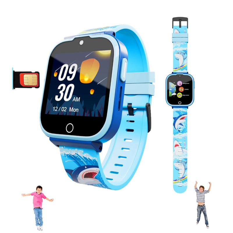 Spiky Cyclops 4g Voice Calling Kids Smartwatch