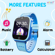 Spiky Cyclops 4g Voice Calling Kids Smartwatch