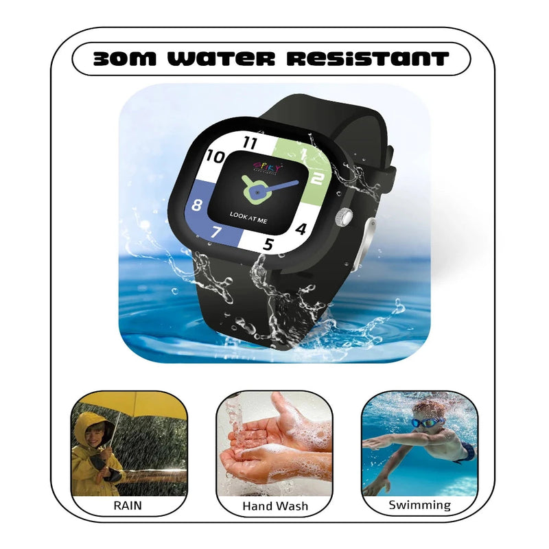 Spiky EVA10 Square Analog Watch for Kids