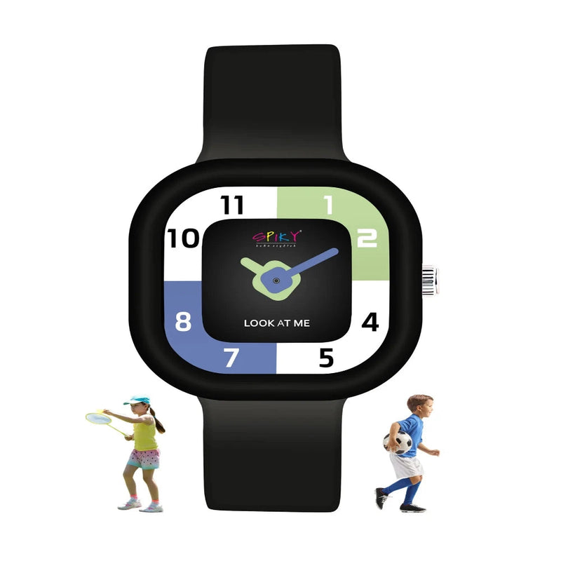 Spiky EVA10 Square Analog Watch for Kids
