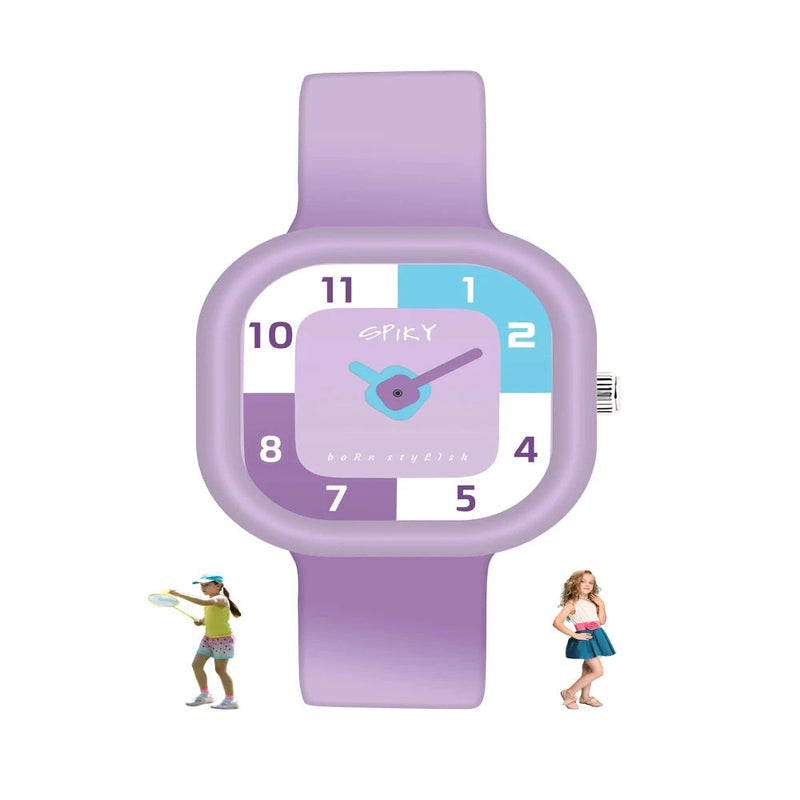 Spiky EVA10 Square Analog Watch for Kids