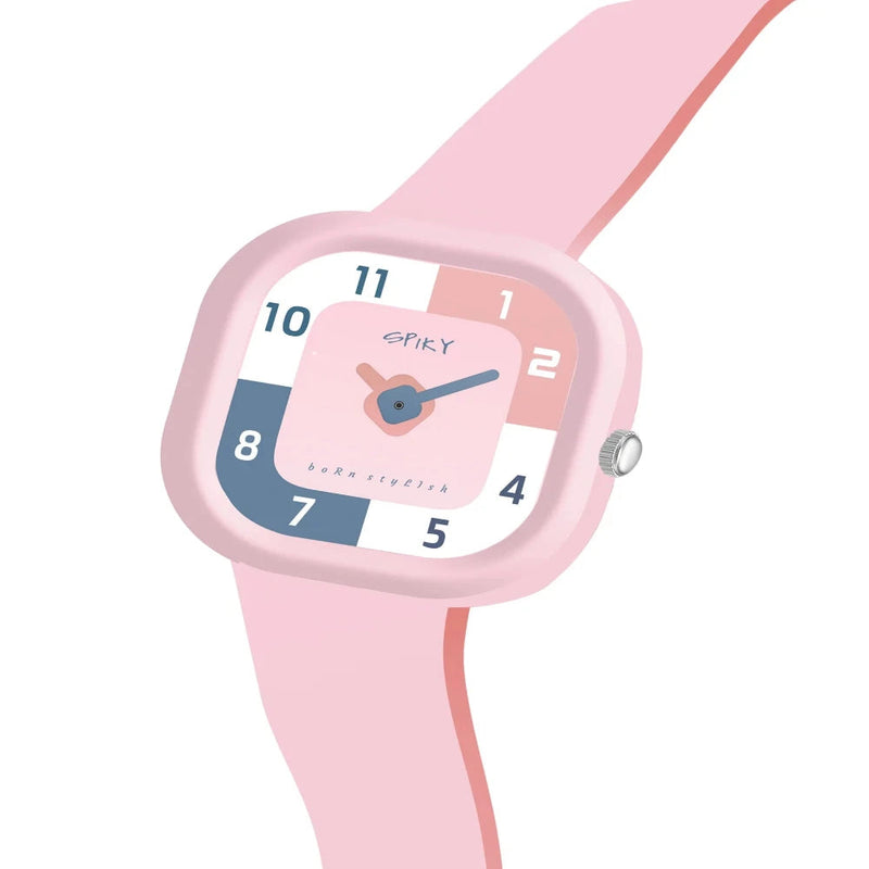 Spiky EVA10 Square Analog Watch for Kids