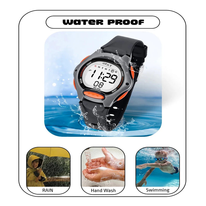 Spiky EVA2 Spkeva Round Digital Kids Sports Watch-Novelty Toys-Spiky-Toycra