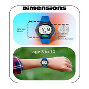 Spiky EVA2 Spkeva Round Digital Kids Sports Watch