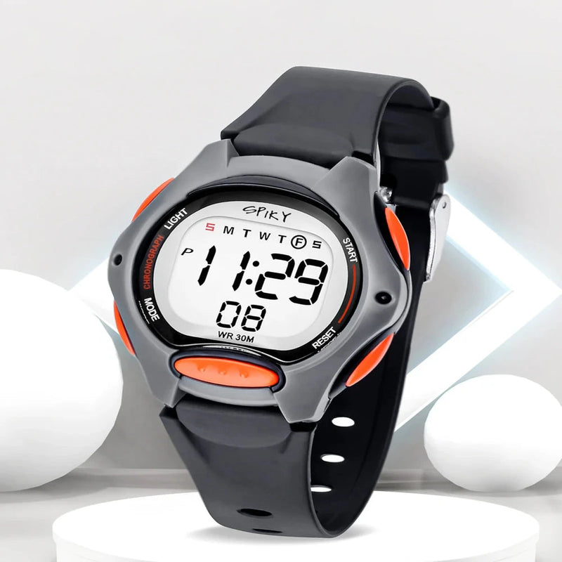 Spiky EVA2 Spkeva Round Digital Kids Sports Watch