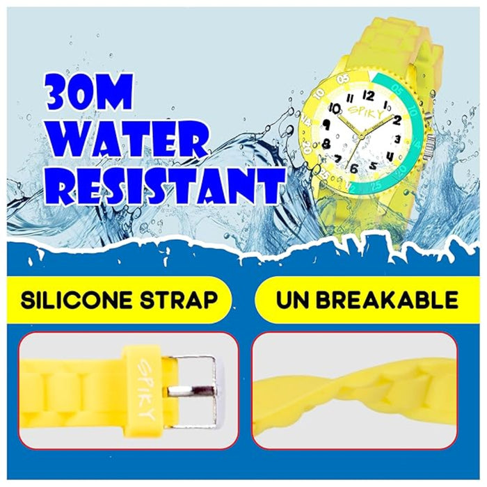 Spiky EVA30 Round Sports Analog Kids Watch-Novelty Toys-Spiky-Toycra