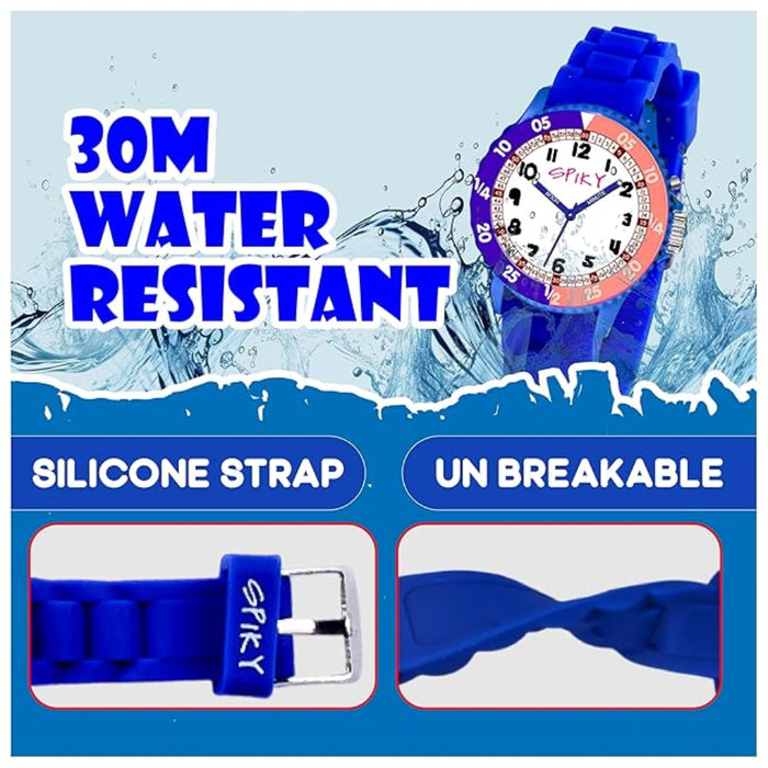 Spiky EVA30 Round Sports Analog Kids Watch-Novelty Toys-Spiky-Toycra