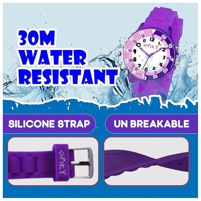 Spiky EVA30 Round Sports Analog Kids Watch-Novelty Toys-Spiky-Toycra